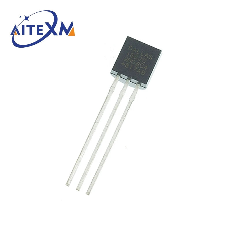 10PCS DALLAS DS18B20 18B20 TO-92 IC CHIP Thermometer Temperature Sensor