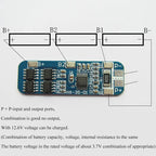 1S 2S 3S 4S 3A 10A 20A 30A Li-ion Lithium Battery 18650 Charger PCB 11.1V BMS Protection Board For Drill Motor Lipo Cell Module