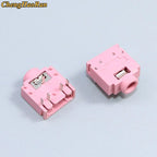 PJ Series 3.5mm Stereo Female Socket with Screw Audio Headphone Jack 3P Vertical Double Channel Connector 393 358 313 306（1-20）