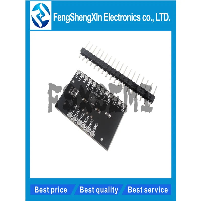 1pcs/lot MPR121 Breakout V12 Capacitive Touch Sensor Controller Module I2C Interface keyboard Development Board