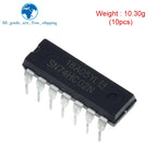 10/30PCS TZT SN74HC00N SN74HC02N SN74HC04N SN74HC08N SN74HC14N SN74HC32N SN74HC164N SN74HC165N SN74LS86N SN74LS245N