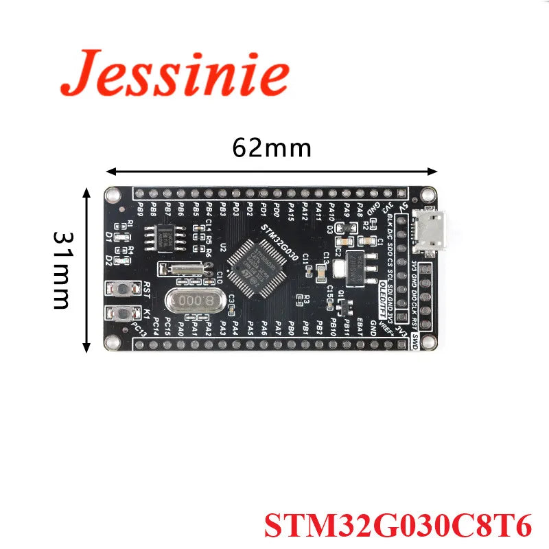 STM32G030F6P6 STM32G030C8T6 Mini Development System Board Module STM32G030 STM32 G030 MCU M0 Microcontroller Core Learning Board