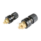 2pcs/1pc 6MM 8MM Full Copper Posts Brass Terminal Blocks Power Supply Terminals M6 M8 Welding Machine Inverter Post Connector