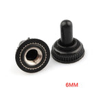 5/10Pcs 12MM 6MM Toggle Switch Waterproof Rubber Resistance Cover Rocker Toggle Button Switch Dust Cover