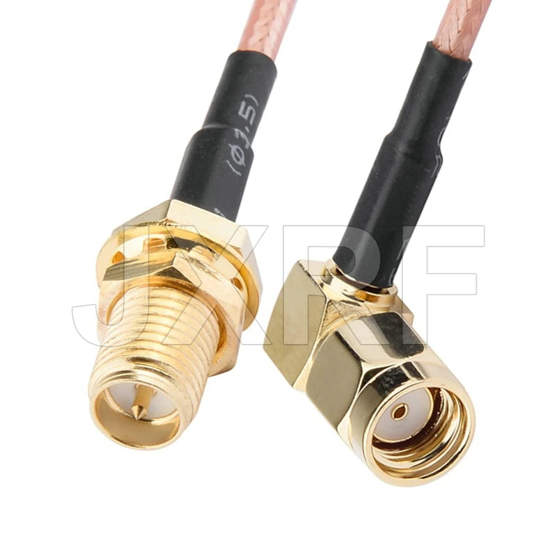 Factory Sales RF Coaxial Cable SMA to SMA Connector SMA Male to RP-SMA Male Jack RG316 Pigtail Cable 15cm
