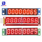 diymore MAX7219 8 Digit LED Tube Display Control Module for Arduino 3.3V 5V Microcontroller Serial Driver 7-segment