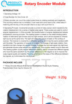 TZT Rotary Encoder Module for Arduino Brick Sensor Development Round Audio Rotating Potentiometer Knob Cap EC11