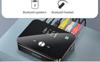Bluetooth 5.0 Receiver Transmitter FM Stereo AUX 3.5mm Jack RCA Optical Wireless Audio Adapter Remote Control For TV  Car Kit