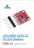 EGBO  MPR121 Breakout V12 Capacitive Touch Sensor Controller Module I2C keyboard Development Board For Arduino