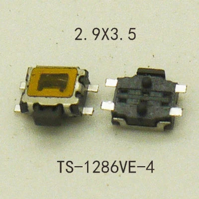 20Pieces 12V Side Push Button Tact SW Momentary Tact Switch 4Pin SMD 3X4mm/3.5x4.7mm/4x6mm for Phone/MP4/Keys