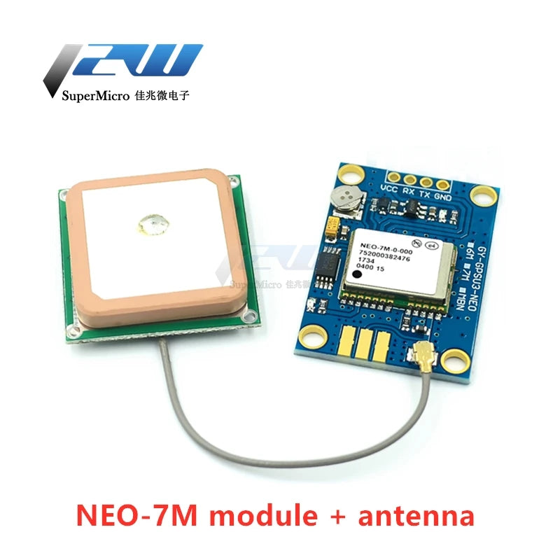 NEO-7M-000 GPS module MWC  GY-NEO-6M /7M /8M V2 Flight Control GPS Module with EEPROM MWC APM2.5 Flight Control with Antenna NEO