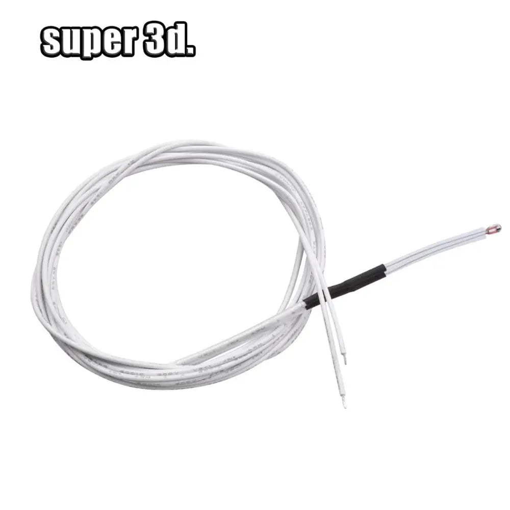 100K Ohm NTC 3D Printer Thermistor With Dupont/XH2.54 NTC3950 Thermal Sensor Heatbed Thermistors Temperature Heater Cable
