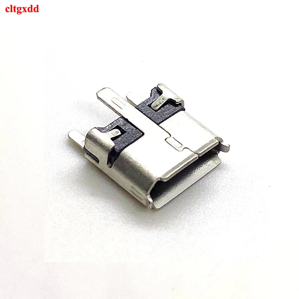 Cltgxdd 1 Piece Micro USB B 2.0 5Pin 3 Feet Charger Dock Port Outlet Connector Micro Vertical Type Smt 6.7H