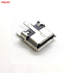 Cltgxdd 1 Piece Micro USB B 2.0 5Pin 3 Feet Charger Dock Port Outlet Connector Micro Vertical Type Smt 6.7H