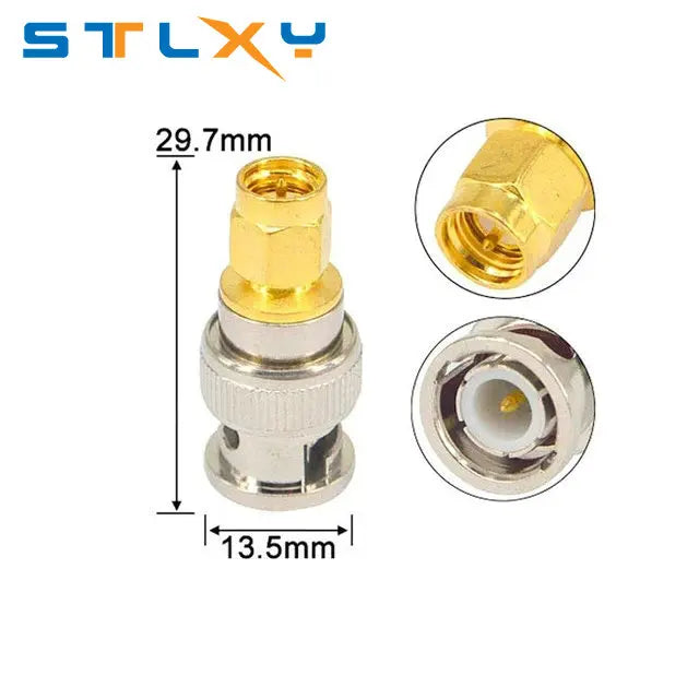 BNC To SMA Connectors Type Male Female RF Connector Adapter Test Converter Kit Transmission Cables SMA To BNC connector