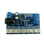 7 Lines/1 PCS 7-CH 12V RS485 NTC Thermistor Temperature Sensor Modbus RTU Remote Acquisition Monitoring Board B3950 10k 1%