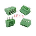 5/10Pcs KF128 2.54mm Pitch PCB Terminal Block Connector 150V 6A 2/3/4/5/6/7/8/9/10/12/14/16Pin Screw Terminal For 26-18AWG Cable