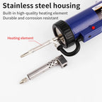 LUXIANZI Electric Suction Tin Gun Powerful Desoldering Pump Hand Welding Tools Removal Vacuum Soldering Sucker Pen Desolder