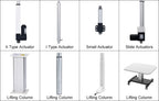 Electric Linear Actuator 24V With Hall Sensor 4PCS SYNC Control KIT MAX 8000N 100MM 200MM 300mm  500mm 1000mm Stroke