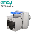 86 Type Computer Socket Panel CAT5E CAT6/6A/7/8 Network Module RJ45 Keystone Cable Interface Outlet Wall Switch