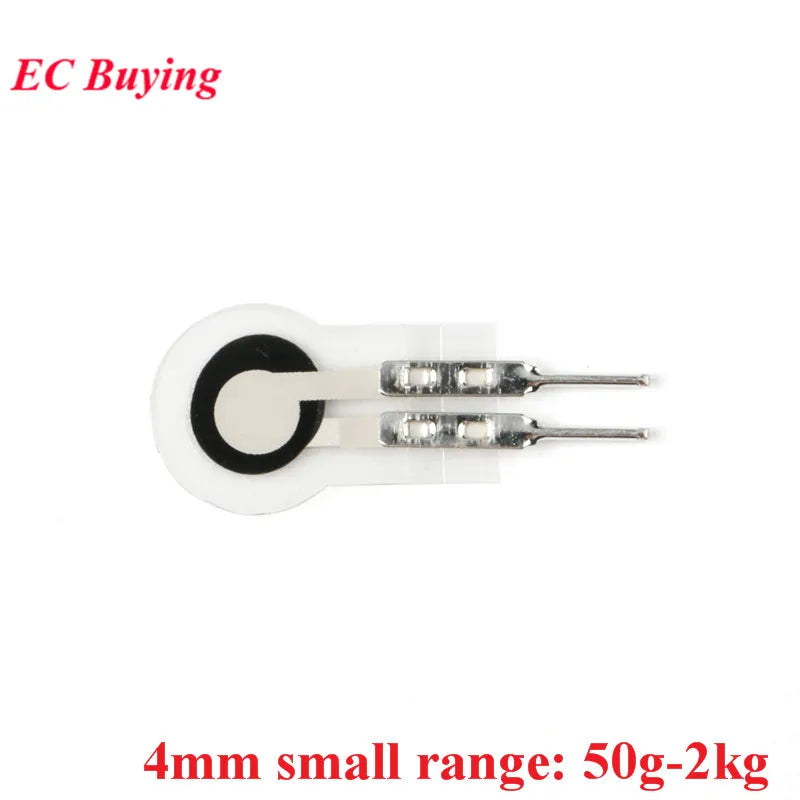 2Pcs/1pc Resistive Thin Film Pressure Sensor Flexible Force Sensitive Resistor Load Cell Converter Module 4/18/110mm For Arduino