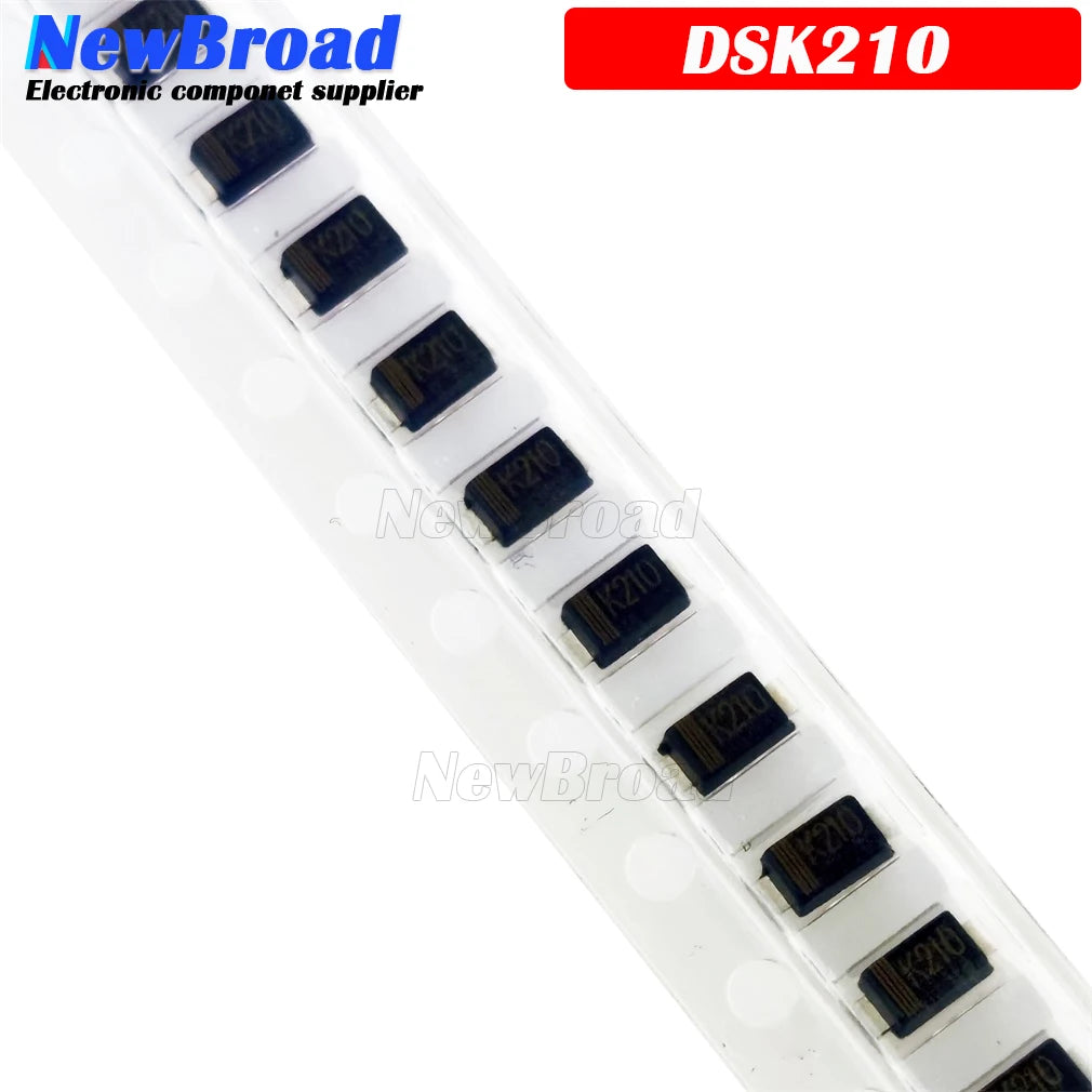 10PCS Schottky Diode K210 DSK210 DS210W SK210WA SOD-123 1206 2A 100V