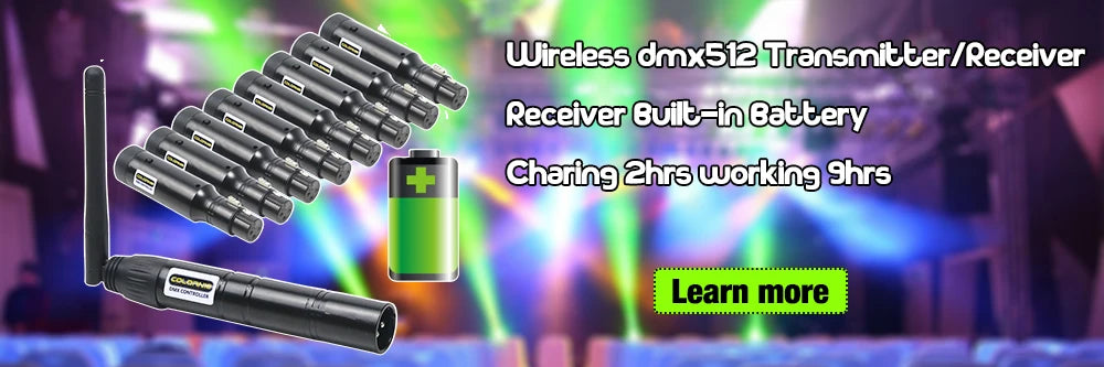 Wireless DMX PCB Board Upgrade Stage Light Controller Transmitter And Receiver With Antenna