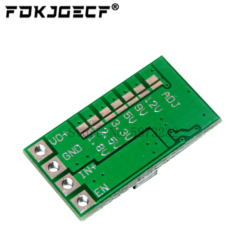 5Pcs Step Down Power Supply Module Mini DC-DC 12-24V To 5V 3A Voltage Buck Converter Adjustable 1.8V 2.5V 3.3V 5V 9V 12V