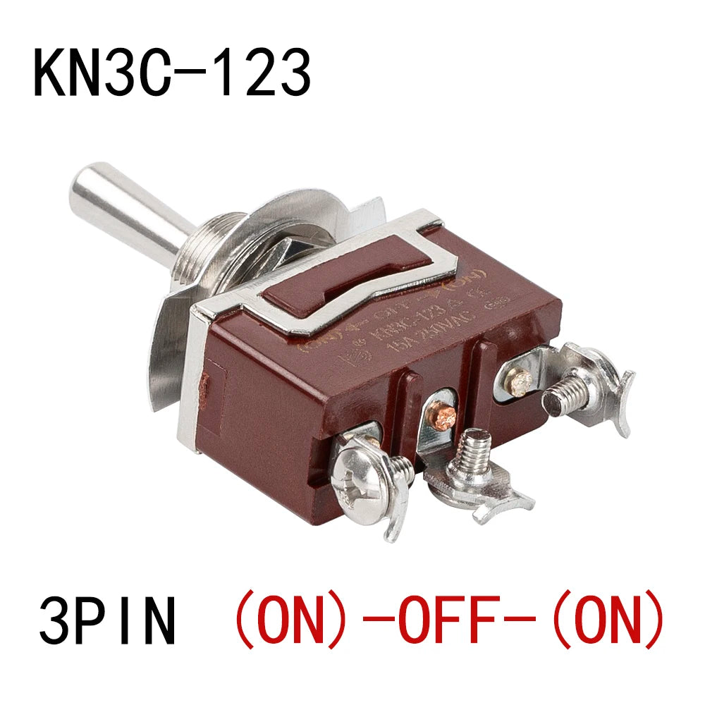 1PC 12V DC 30A 2 Pin SPST Toggle Switch Latching/Momentary On Off for Auto Car Marine Boat - Automotive Electrical Accessory