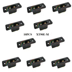 Amass XT90E-M Battery Connector XT90E Male Plug Gold-plated XT90 Mountable Connector Black Socket Or XT90H-M Quickly Charge