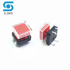 10pcs B3F Tactile Push Button Switch +A14 Color Hat 10pcs + Transparent Cap 10pcs Momentary Tact Touch Micro Switch 12*12*7.3mm