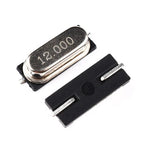 10PCS 8Mhz 11Mhz 12Mhz 13Mhz 16Mhz 22Mhz 24Mhz 25Mhz  Quartz Crystal Resonator Passive Oscillator HC49S SMD