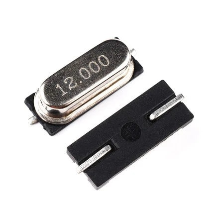 10PCS 8Mhz 11Mhz 12Mhz 13Mhz 16Mhz 22Mhz 24Mhz 25Mhz  Quartz Crystal Resonator Passive Oscillator HC49S SMD