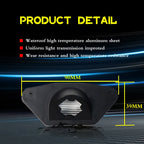 iJDM For Chevy Corvette C4 C5 C6 Impala Monte Carlo Lumina SSR S10 Beretta For Pontiac Aztek Fiero Firebird License Plate Light