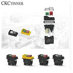 110V 220V Garden Tools Electromagnetic Starter Push Button Switches Machine Tool Equipment IP55 Waterproof Safety with 28A