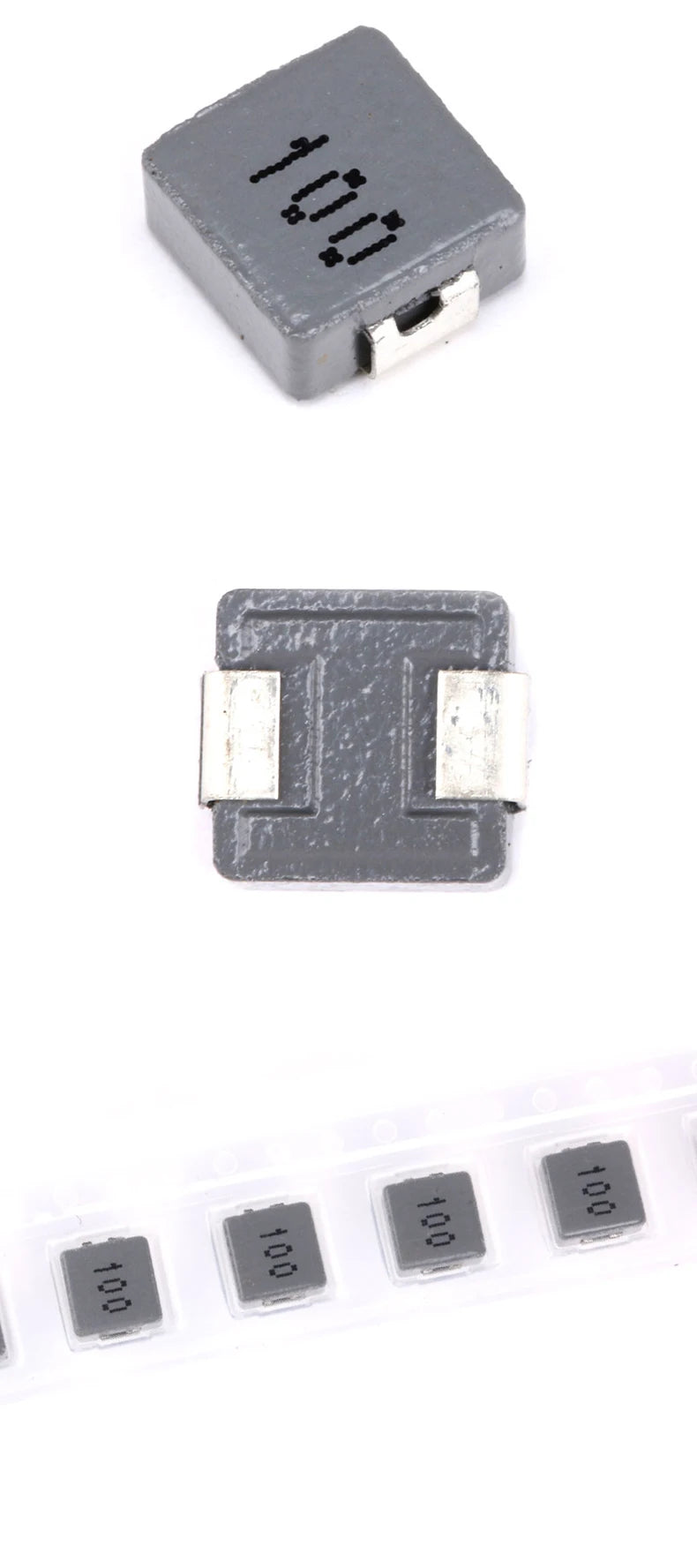 50pcs SMD Power Inductors 0530 1UH 2.2UH 3.3UH 4.7UH 6.8UH 10UH Chip Inductor 0530 5*5*3 1R0 2R2 3R3 4R7 6R8 100