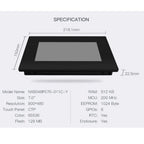 NEXTION 7 Inch  Intelligent Resistive/Capacitive LCD Touch Display NX8048P070-011C/R-Y Multifunction HMI Module With Enclosure