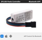 WS2812B 8/16/24/35/45LEDs Pixel Ring SP110E Controller USB Kit RGB Ring Individul AddressabIe WS2812 IC BuiIt-in Lights DC5V