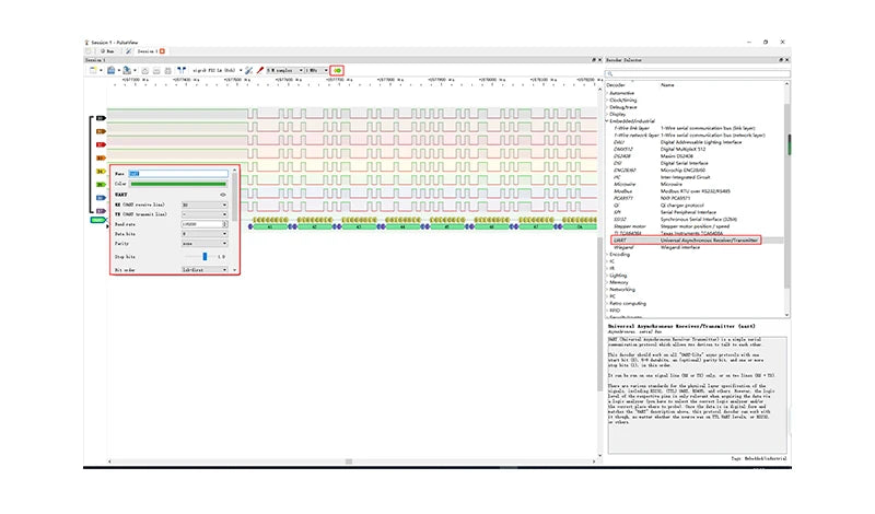 Logic Analyzer Type-C Interface Arm FPGA Debugging Tool 24m Sampling 8 Channels Analyzer Development Board Module