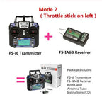 Newest Flysky FS-i6 FS I6 2.4G 6ch RC Transmitter Controller FS-iA6  Receiver For RC Helicopter Plane Quadcopter Glider