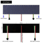 WS2812B RGB LED Digital Flexible Individually Addressable Panel Light WS2812 8x8 16x16 8x32 Module Matrix Screen DC5V