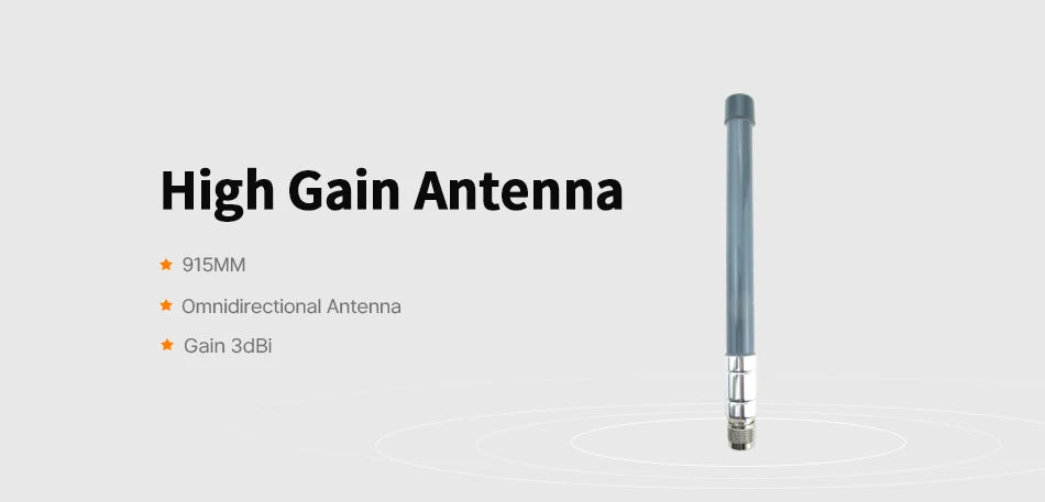 LoRa Helium Miner Hotspot Outdoor 868MHz 915MHz Antenna N Male Aerial RAK  Waterproof Long Range 3dBi CDSENET TX/868/915-BLG-26