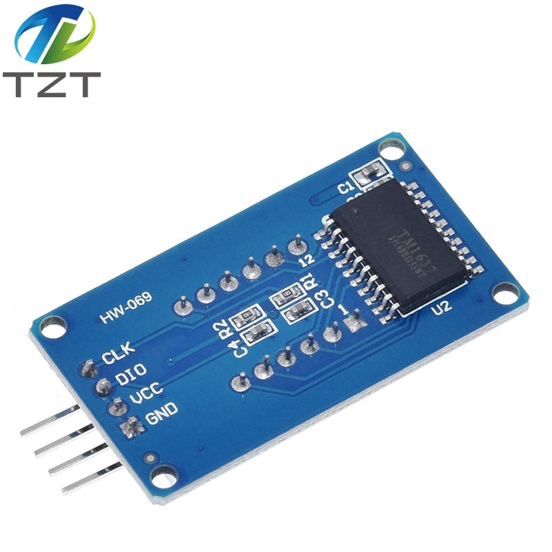 TM1637 LED Display Module For Arduino 7 Segment 4 Bits 0.36 Inch Clock RED Anode Digital Tube Four Serial Driver Board Pack