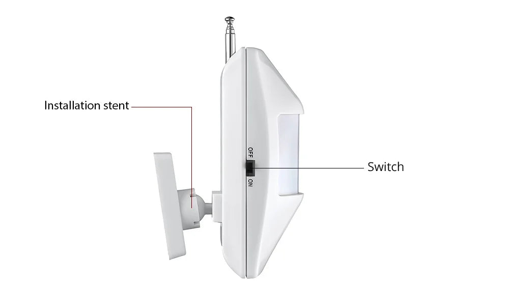 KERUI Wireless PIR Motion Sensor Alarm Detector For GSM WIFI W181 W202 Home Burglar Anti-Theft Alarm System Security