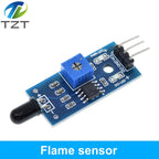 TZT Raspberry pi 2 3 the sensors module package HC-SR04 HC-SR501 DHT11 DS3231 KY-008 Sound Rain Soil sensors for arduino kit