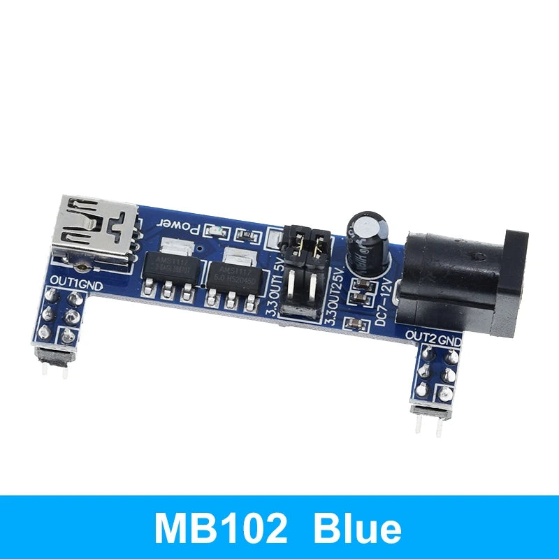 MB-102 MB102 SYB-170 Breadboard 400 830 Point Solderless Bread Board Test Develop For Dupont line DIY for arduino laboratory