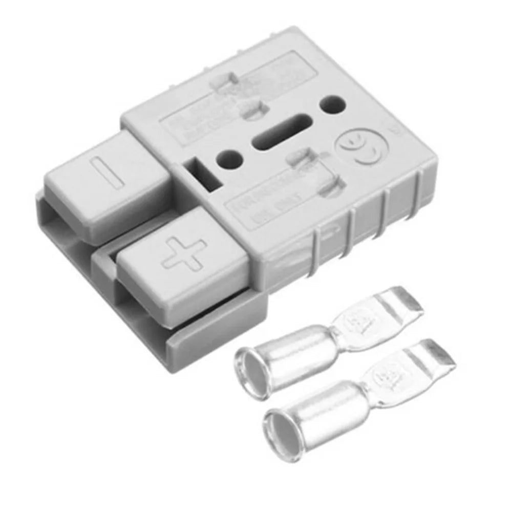 10pcs For Anderson Plug Connector 50a 6awg Caravan Trailer Solar 4x4 Truck Suitable For Anderson Forklift Battery Connector