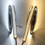 12V 24V LED Strip SMD 2835 Flexible LED Tape 5M 120 240 480Leds/m Waterproof Ribbon Diode Room Decor Warm Natural Cool White