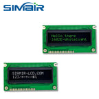 Hot Sale COB 16 PINS 84x44mm 5V Panel Balck Screen 16x2 LCD Display Module 16*2 1602 Charcter OLED