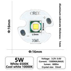 LED 3535 5050 1-3W 5-6W 10W 18W LED Light Emitter Diode For LED Flashlight Lamp Bead White 6500K 10000K